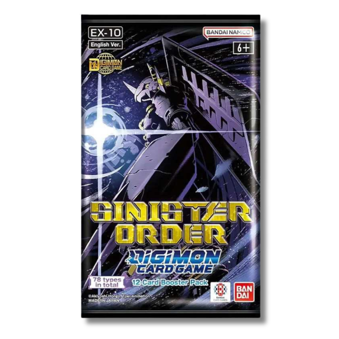 Digimon TCG - EX-10 Sinister Order - Booster Pack (English)