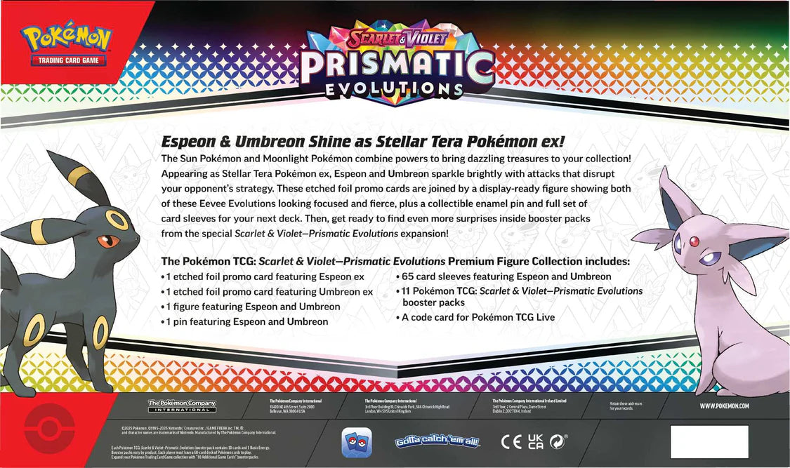 Pokémon TCG - Prismatic Evolutions - Premium Figure Collection (English)