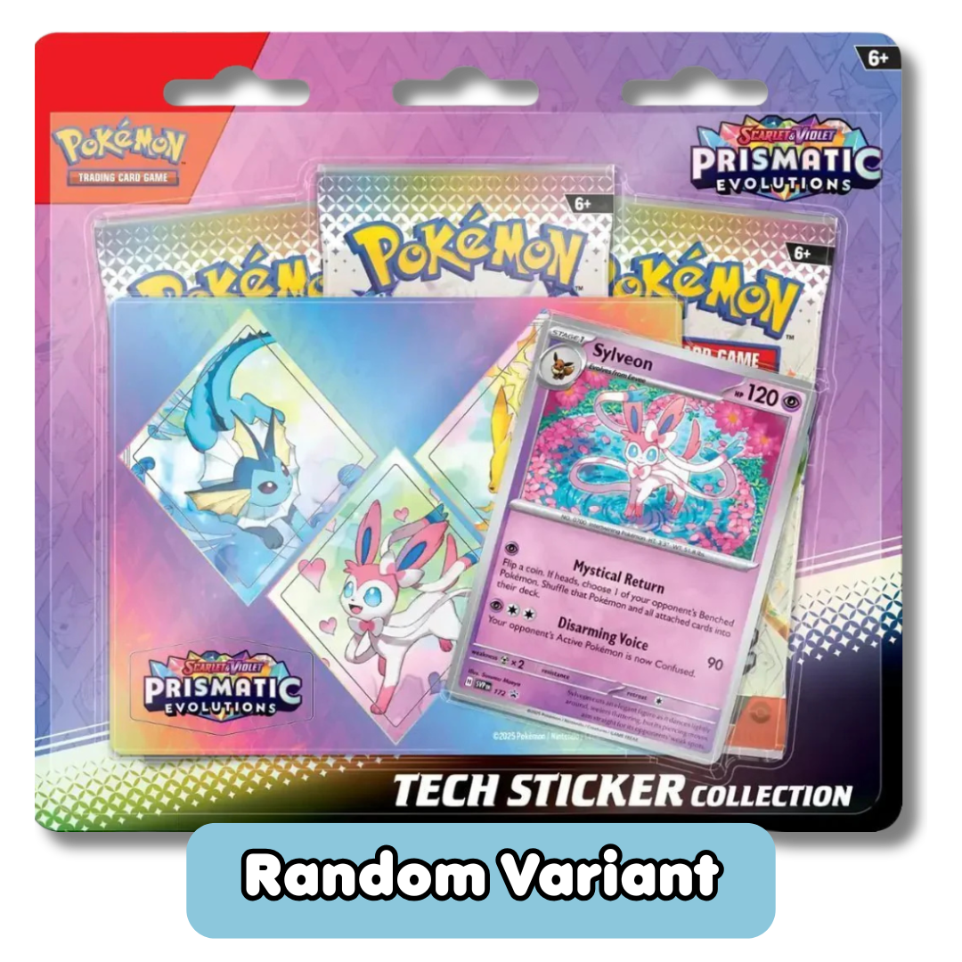 Pokémon TCG - Prismatic Evolutions - Tech Sticker Collection Blister (English)