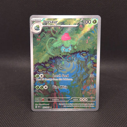 Ivysaur 167/165 Illustration Rare SV: Scarlet & Violet 151