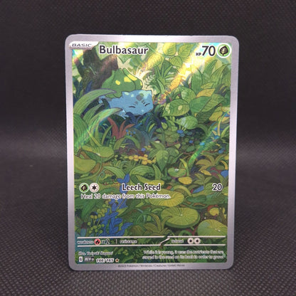 Bulbasaur 166/165 Illustration Rare SV: Scarlet & Violet 151