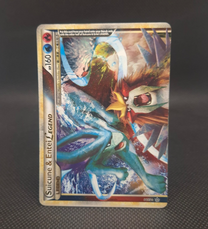 Suicune & Entei 94/95 Legend TOP Rare MP - Pokémon TCG