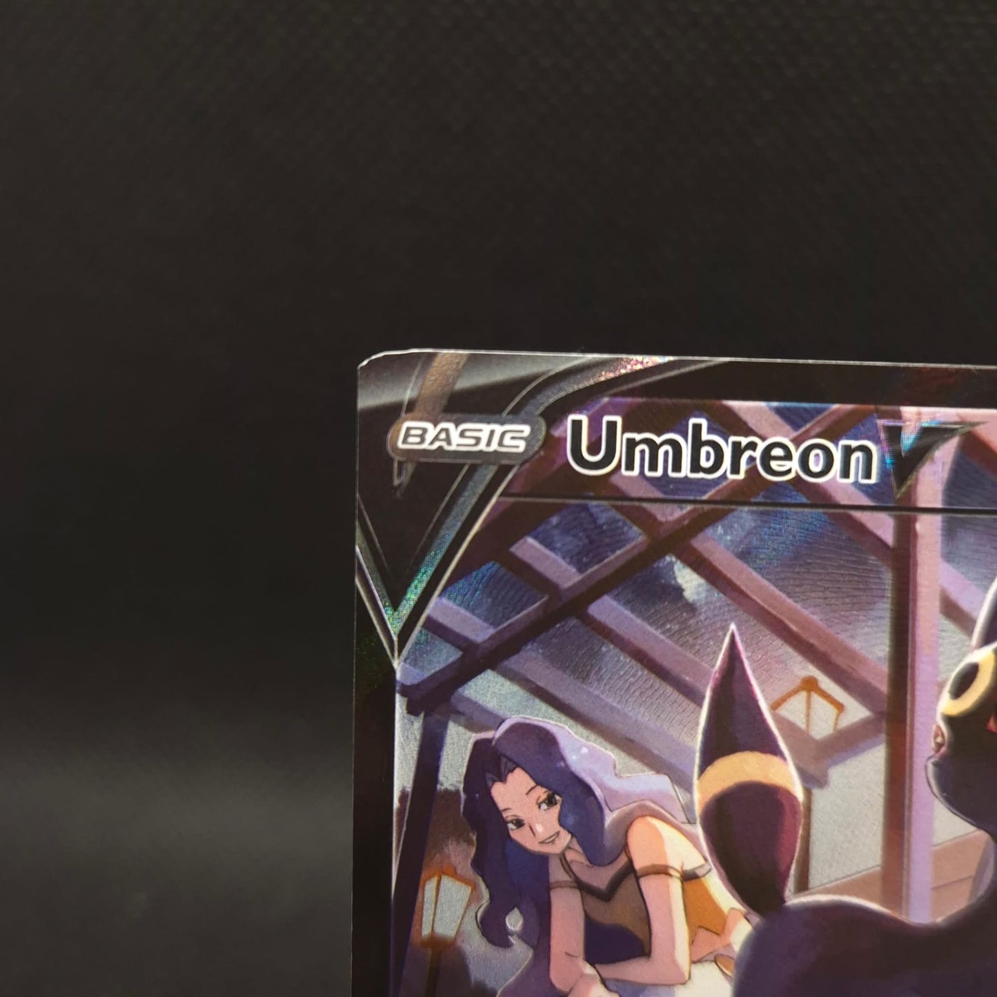 Umbreon V Tg22/Tg30 Pokemon Brilliant Stars Trainer Gallery Holo LP (ON PICTURE)