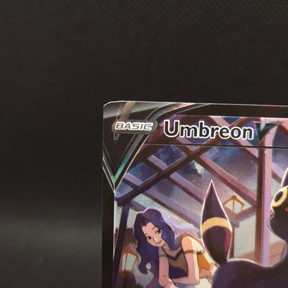 Umbreon V Tg22/Tg30 Pokemon Brilliant Stars Trainer Gallery Holo LP (ON PICTURE)