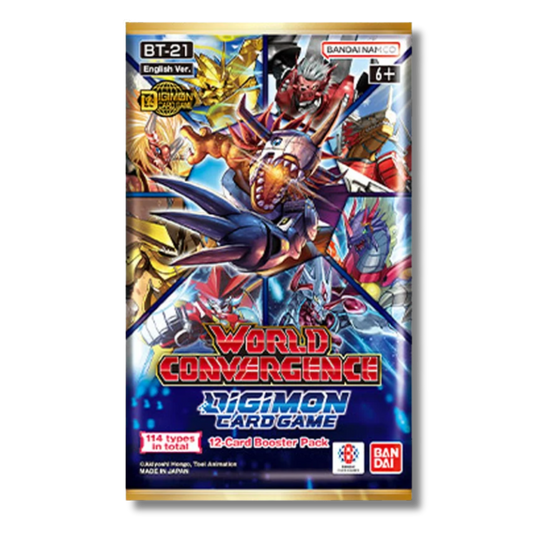 Digimon TCG - BT-21 World Convergence - Booster Pack (English)