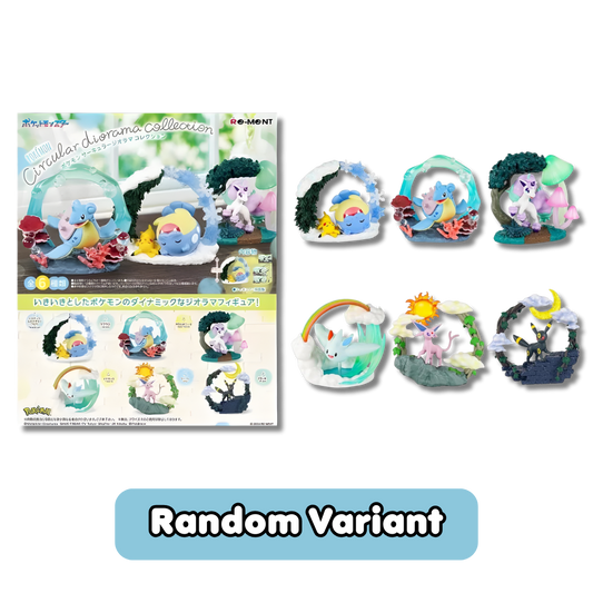 Pokémon Re-Ment - Circular Diorama Collection - Blind Box Figures (Japanese)