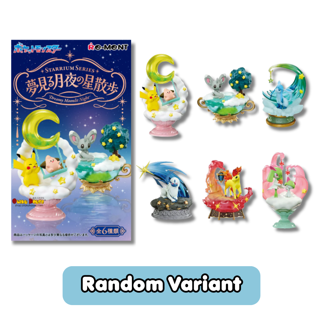 Pokémon Re-Ment - STARRIUM Series Dreamy Moonlit Night - Blind Box Figures (Japanese)