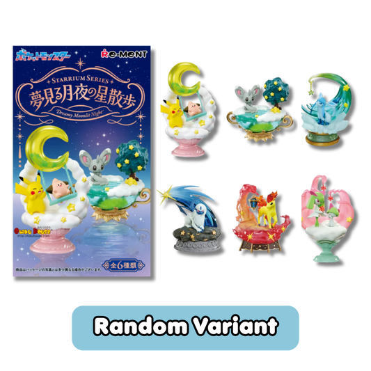 Pokémon Re-Ment - STARRIUM Series Dreamy Moonlit Night - Blind Box Figures (Japanese)